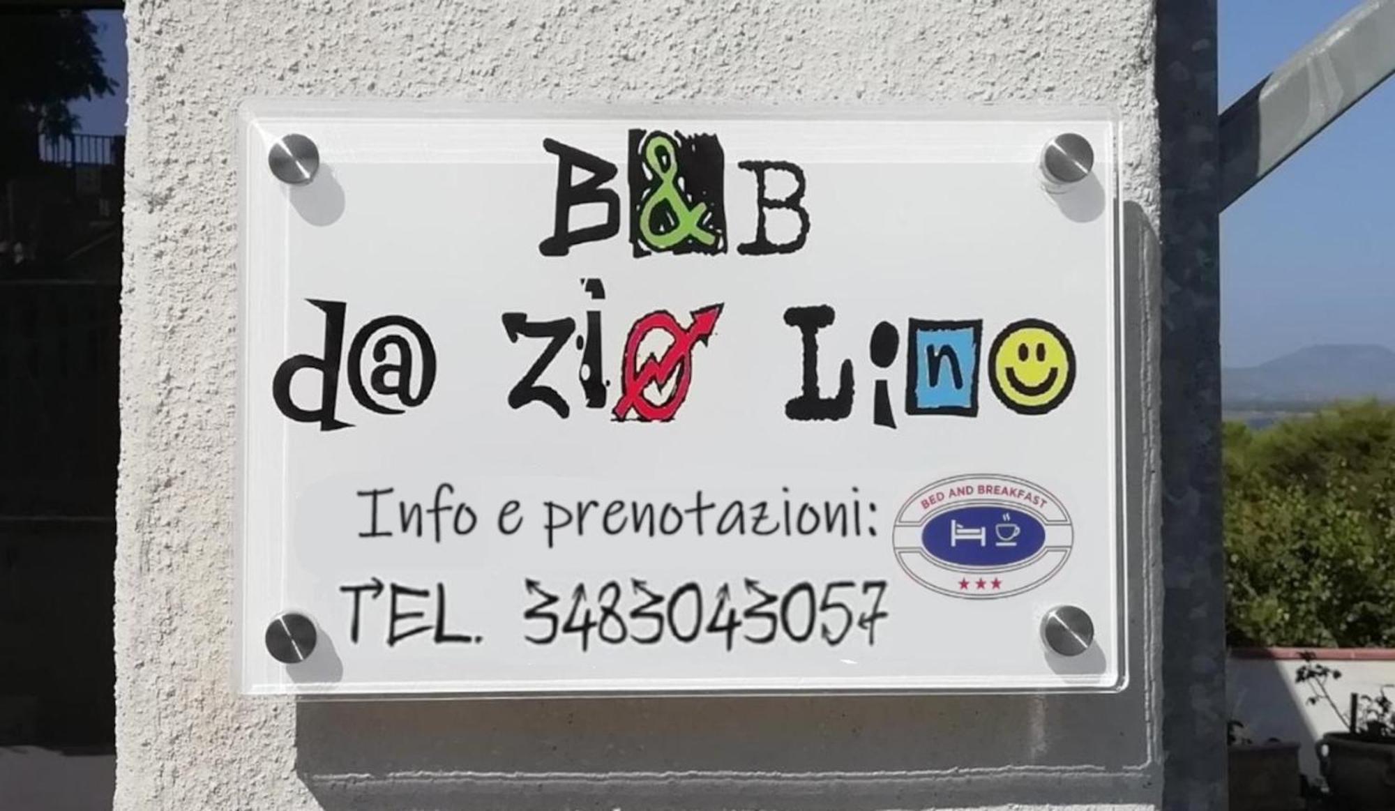 B&B Da Zio Lino SantʼAntìoco Exteriör bild